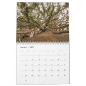Mural Calendrier d'Hawaï (Jan 2027)