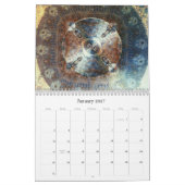 Mural Calendrier Digital Baroque 2016 (Jan 2027)