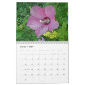 Mural Calendrier Digital Flower Garden #2 (Jan 2027)