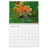 Mural Calendrier Digital Flower Garden #2 (Feb 2027)