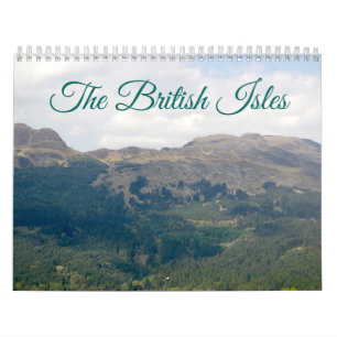 Mural Calendrier d'îles britanniques