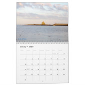 Mural Calendrier d'îles britanniques (Jan 2027)