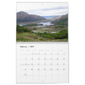 Mural Calendrier d'îles britanniques (Feb 2027)