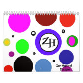 Mural Calendrier d'illustrations originales de Zan (Protection)