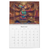 Mural Calendrier d'imaginaire du royaume de Tiffany (Mar 2027)