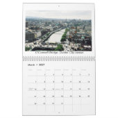 Mural Calendrier d'Irlande - Les célèbres monuments de D (Mar 2027)
