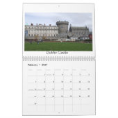 Mural Calendrier d'Irlande - Les célèbres monuments de D (Feb 2027)