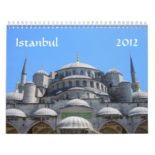 Mural Calendrier d'Istanbul 2012