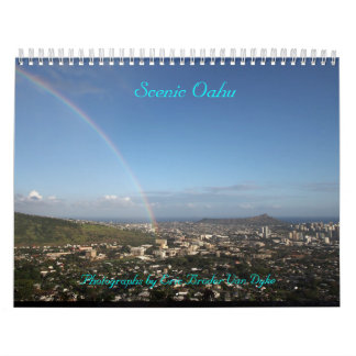 Mural Calendrier d'Oahu, Hawaï 2013