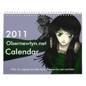 Mural calendrier d'Obernewtyn.net 2011 (Protection)