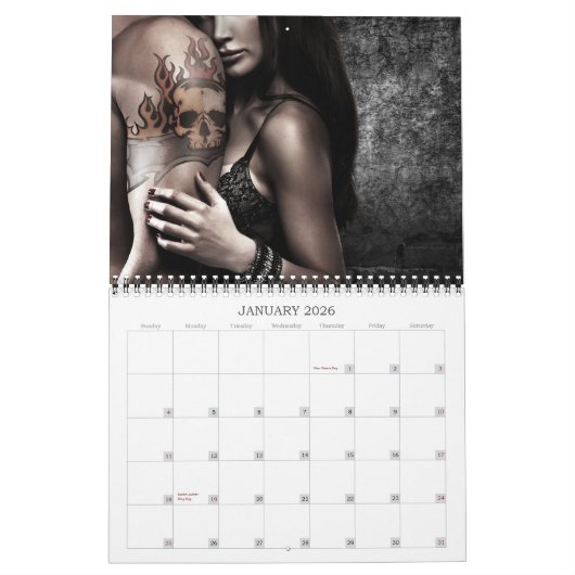 Mural Calendrier d'O'Kane 2017 (Jan 2026)