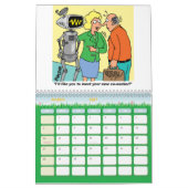 MURAL CALENDRIER D'ORDINATEUR ET DE BANDE DESSINÉE DE (Mar 2027)