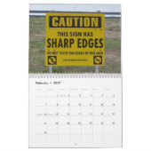 Mural calendrier drôle de signe (Feb 2027)