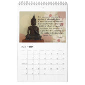 Mural Calendrier du centre 2016 de zen de Cedar Rapids (Mar 2027)