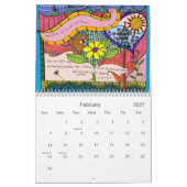 Mural Calendrier du chrétien 2011 (Feb 2027)