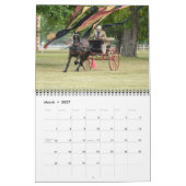 Mural Calendrier du classique 2015 de chariot de Louis (Mar 2027)