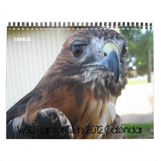 Mural Calendrier du club 2012 de WSU Raptor