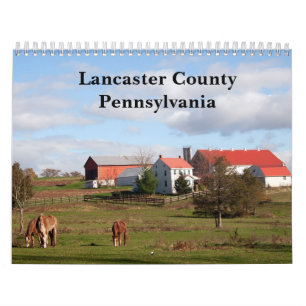 Mural Calendrier du comté de Lancaster, Pennsylvanie