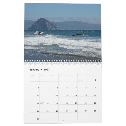 Mural Calendrier du comté de San Luis_obispo 2015 (Jan 2027)