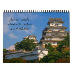 Mural calendrier du Japon 2009