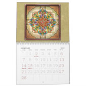 Mural Calendrier du l'Inspiration-Mandala 2015 de (Feb 2027)