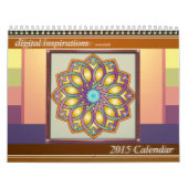 Mural Calendrier du l'Inspiration-Mandala 2015 de (Protection)