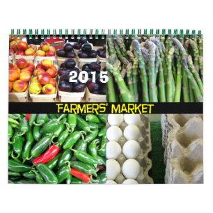 Mural Calendrier du marché agricole 2015
