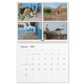 Mural Calendrier du Maroc (Feb 2027)