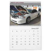 Mural Calendrier du mois 2016 (Jan 2027)