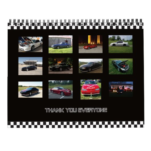 Mural Calendrier du mois 2016 (Dos)