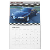 Mural Calendrier du mois 2017 (Jan 2027)