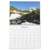 Mural Calendrier du mont Rainier 2013 (Mar 2027)