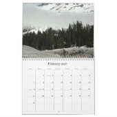 Mural Calendrier du mont Rainier 2013 (Feb 2027)