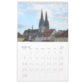 Mural Calendrier du mur de 12 mois Europe (Feb 2027)