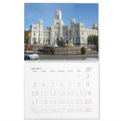 Mural Calendrier du mur de Madrid 12 mois (Jan 2027)