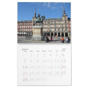 Mural Calendrier du mur de Madrid 12 mois (Mar 2027)