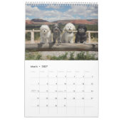 Mural Calendrier du paquet 2017 de PBJ (Mar 2027)