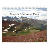 Mural Calendrier du parc national 2015 de glacier (Protection)