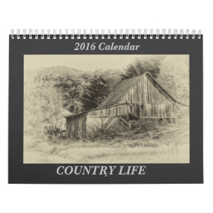 Mural Calendrier du pays 2018 de la Caroline