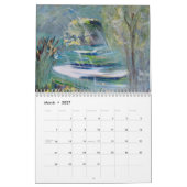 Mural Calendrier du paysage 2013 d'art original par (Mar 2027)