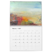 Mural Calendrier du paysage 2013 d'art original par (Feb 2027)