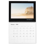 Mural Calendrier du paysage 2015 et du paysage marin (Feb 2026)