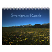 Mural Calendrier du ranch 2011 de Sweetgrass (Protection)
