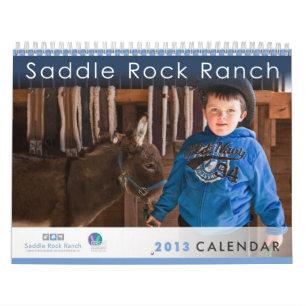 Mural Calendrier du ranch 2013 de roche de selle