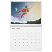 Mural Calendrier du saule B Norris 2015 (Mar 2027)