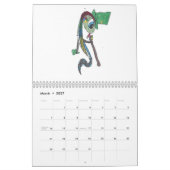 Mural Calendrier du serpent 2017 de Windows XP (Mar 2027)