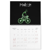 Mural Calendrier du squelette 2011 de vision de rayon X (Mar 2027)