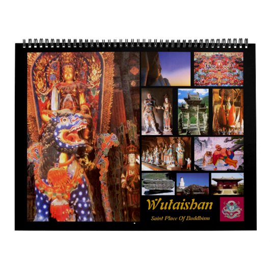 Mural Calendrier du temple bouddhiste du Wutaishan (Protection)