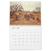 Mural Calendrier du Whisperer 2017 de lion (Mar 2026)