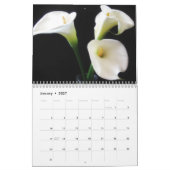 Mural Calendrier du zantedeschia 2013 (Jan 2027)